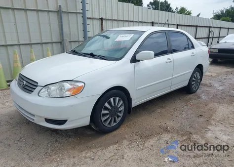 2004 Toyota Corolla Le from USA, damaged, VIN 1NXBR32E94Z265082